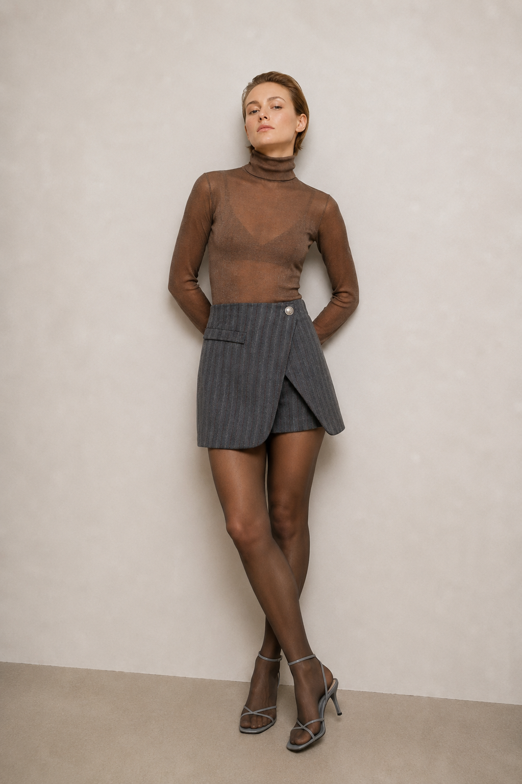 Espresso Line Skirt