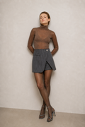 Espresso Line Skirt