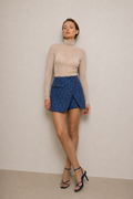 Blue Leo skirt